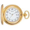 Pulsar Gold-Tone Pocket Watch